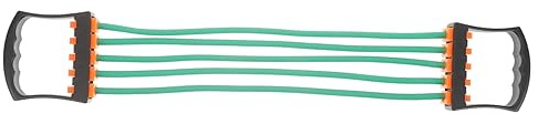 SUPVOX Bande de Résistance Verte en TPE Poignée Ergonomique Légère pour Tirage Musculation et Renforcement Musculaire, pour Entraînement de Force et Bodybuilding