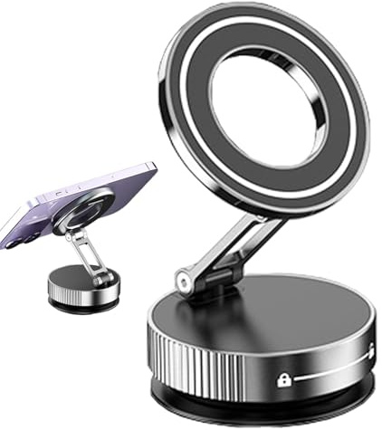 Support téléphonique réglable en voiture - Support téléphonique à aimant automobile, 2,44 x 1,57 pouces | pour smartphone économisant de l'espace