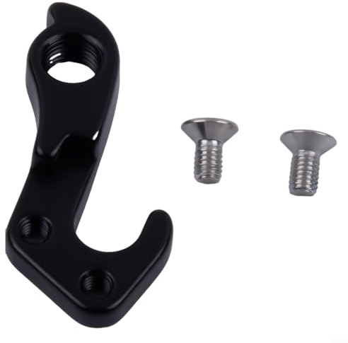 Bike Bicycle Rear Derailleur Gear Mech Hanger Hanger Rear Wheel Mechanical Shift Hook 322175 for rek Bikes For Trek Part 293426 Bolts Tail Hook Replacement Part(Black)