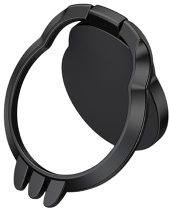 Ringhållare i metall – stabil support Phone Grip-Tool, lat mobiltelefon | hållbar 360 rotationsfunktion för att på videor, videosamtal, videoinspelning, skriva, foton hemma