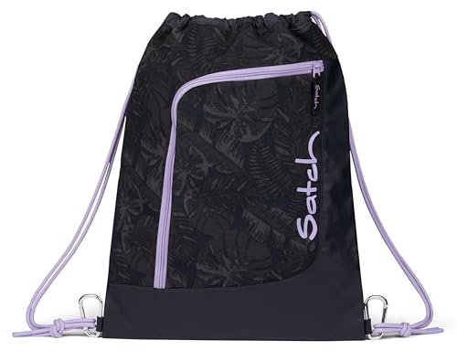Satch Sportbeutel, Fach mit Reißverschluss, 12 Liter Volumen, Betty Grey
