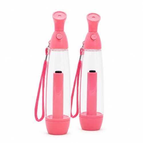 LLELEMAMO Bouteille Pulvérisateur Manuelle Universelle, Brumisateur d’Eau Portable à Main pour Rafraîchissement Extérieur, Flacon Brumisateur Personnel pour Camping, Randonnée et Jardin (D)