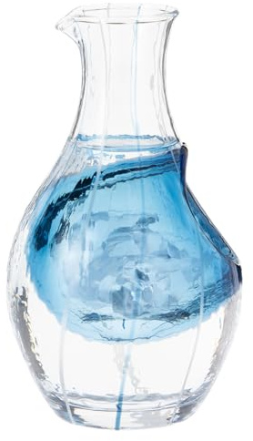 Sum Glass Cold Sake Karaffe, 300 ml, Blau
