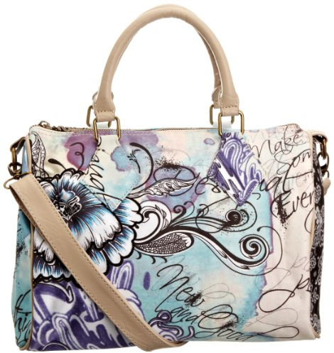 Desigual Porcelain, Sac à main - Rose, Synthétique et textile