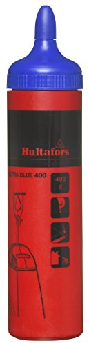Hultafors Poudre à tracer ultra bleu 400g I I Pour l'intérieur & l'extérieur I Résistant à l'eau & vent I Lignes précises & durables I Couleur intense avec forte proportion de pigments I 652633