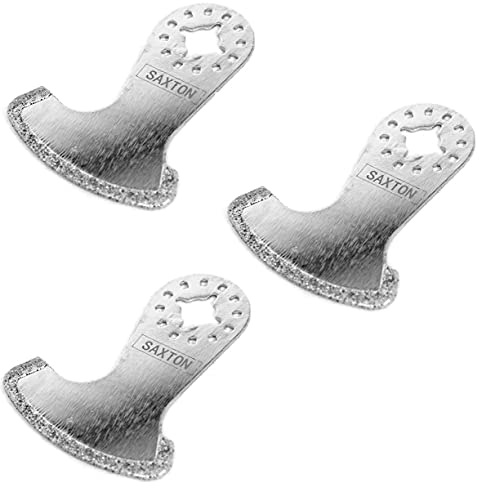 SHDSB 3X Saxton Diamond Blades for Fein Multimaster Bosch Makita Oscillating Multitool