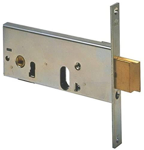 Serratura da infilare a cilindro per fasce Cisa 44155-90 mm