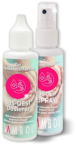 SilberDream Desinfektion für die Handtasche im Set gegen Viren je 50ml ZAP0264