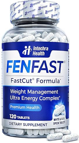 FASTCUT Diet Pills That Work for Weight Management Best Diet Pills + Powerful Energy Boost 120 White Blue Tablets