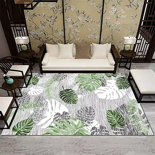 RUGMRZ Teppich Pastell Abstraktes und einfaches Wohnzimmer High-End bodenteppich grün kuschelteppich fleckerlteppich Teppich Pastell messeteppich60x120CM