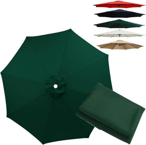 Sonnenschirm Ersatzbezug, Abdeckung Gartenschirm Stoff Ersetzen Ersatz Bezug 2/2,7/3m 6/8 Streben Regenschirm Bespannung Sonnenschutz Abdeckung Ersatz Überdachung Ersatzabdeckung ( Color : 5 , Size :
