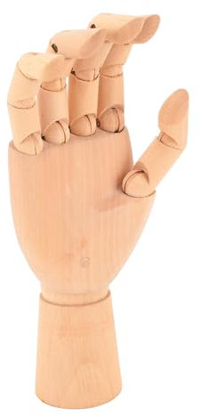 Hölzernes Handmodell, Exquisite Handwerkskunst, Künstler-Zeichenpuppe, Bewegliche Schaufensterpuppe für die Rechte Hand, Zum Zeichnen, Skulpturenkunst, Handschmuck-Ausstellung