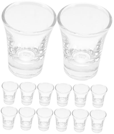 HOLIDYOYO 24pcs Glass Chalice Communion Cup Set for Church Services First Communion Grail Cup Trays