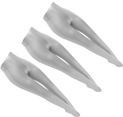 SHINEOFI 3pcs Inflatable Female Mannequin Legs for Clothing Display, Realistic Pvc Material with Versatile Compatibility for Jeans and Tights, Portable Design for Studio Setups and Retail