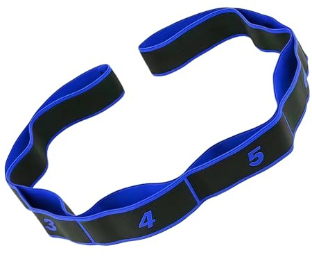 Banda Elástica De Estiramiento para Baile Resistencia Ejercicio Físico con Número Correa Tracción para Pilates Fácil Usar Resistencia Ejercicio Físico con Número