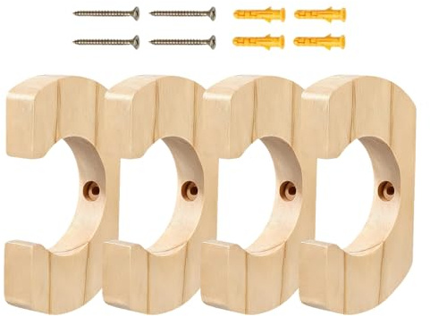 Generico Kajak-Paddelhalter – für kratzfestes Brett, Wandhalterung für Kajak-Paddel, für Boote, Wohnzimmer, Schlafzimmer