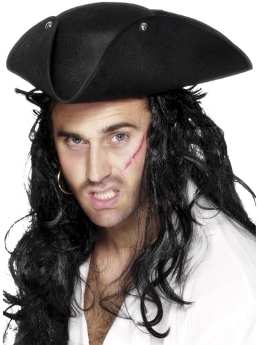 Piratenhut Dreispitz Piraten Kapit�n Pirat Seer�uber Hut
