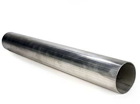 Squirrelly 304 Stainless Steel Straight Tubing 3 OD - .065 Wall Exhaust Tubing, 16 Gauge – USA-Made Exhaust System (3 Feet)