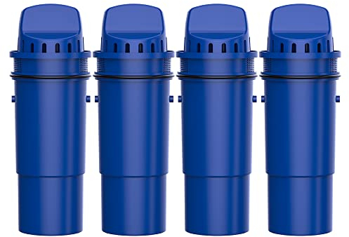 Waterdrop CRF-950Z NSF Certified Pitcher Water Filter, Compatible with Pitchers and Dispensers PPT700W, CR-1100C, DS-1800Z and PPF951K, PPF900Z Water Filter, Pack of 4