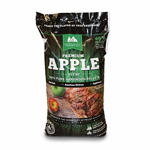 Green Mountain Grills Premium Blend Pellets 28 LB Bag (Apple Blend)