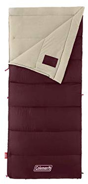 Coleman Unisex-Erwachsene Schlafsack Autumn Glen, Kastanienbraun, Regular