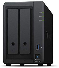Synology Synology DS720+ (6G) Serveur de stockage RAM 2 baies 24 To avec 2 x Seagate IronWolf 12 To