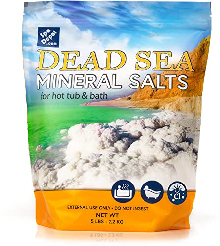 Spa Depot Dead Sea Mineral Salts for Hot Tub & Bath 5 lbs.