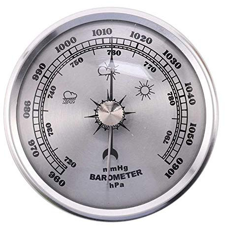 Samnuerly Barometer mit Thermometer, Hygrometer, Wetterstation, Luftdruck, misst Einfachheit, einfache Ablesung