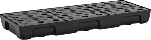 Auffangwanne 21l L976xB395xH95mm PE m.PE-Rost u.Leckanzeiger CEMO
