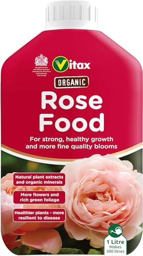 1L Liquid Rose Food - Rose Feed - To Achieve Vibrant Leaves and Lush Blooms