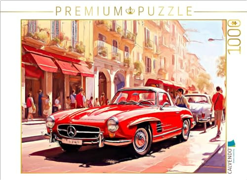 Puzzle · Der Klassische Mercedes-Benz 190SL Gilt heutzutage als Wertanlage | 1000 Teile · Lege-Größe 64 × 48 cm · CALVENDO Puzzle