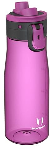 Super Sparrow Botella Agua Deportiva - 500ml/750ml/1L - Tritan Botella, Sin BPA