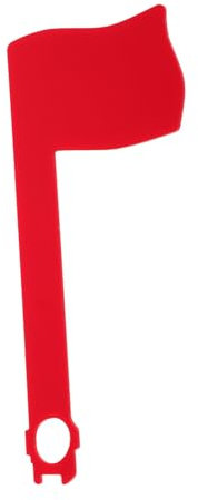 HIAKDOFT Buzón Acrílico Con Bandera Nacional y Bandera Roja Rotativa Accesorios Decorativos Para Oficina y Aula Diseño Multifuncional y Resistente Para Proyectos y Notificación De