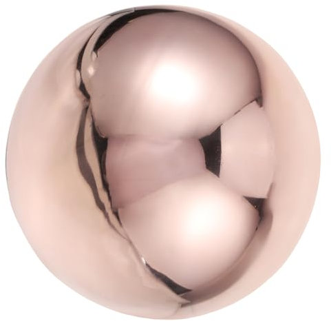 Toyvian Sfera Specchiata in Acciaio Inossidabile Sfera Riflettente Da Giardino Globo Brillante Da Esterno Decorazione Riflettente in Acciaio