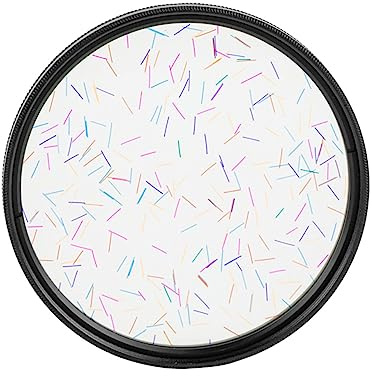 SHINEOFI Kameraobjektiv Effektfilter 77mm Fotografie Spezialeffektfilter Mit Metallfassung Optisches Glas Kamerazubehör Für Fotoaufnahmen Nachtlandschaften Personen