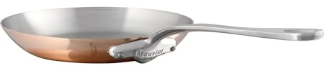 Mauviel M'3 S Copper Frying Pan With Cast Stainless Steel Handle, 11.8-In, Made In France