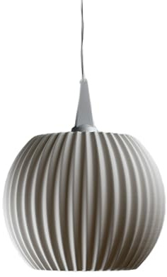 Lampenschirme für Herrnhuter Stern A1 – moderne 3D-gedruckte Kugelschirme, verschiedene Größen und Designs, ganzjährig nutzbar, einfache Montage (Lumen, Größe M)