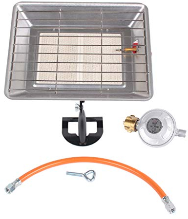 Gasheizstrahler 4200 Z Infrarot mit Druckregler Made in Germany + Anzünder von Rothenberger