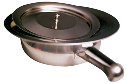 Servoprax H8 2101 Steckbecken, Bettpfanne aus Edelstahl, schwere Qualität, matt