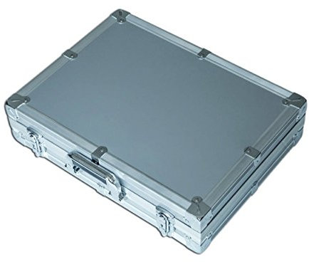 Sanelli Ambrogio Chef Valigia in Alluminio, Vuota, Acciaio Inox, Grigio