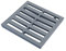 Einlaufrost, begehbar 200x200mm, (grau RAL7035)