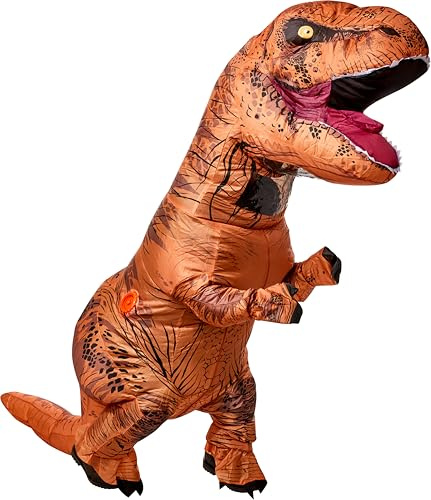 Rubie's Aufblasbares T-Rex-Dinosaurier-Kostüm, Jurassic World, für Erwachsene