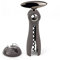 PEUGEOT - Korkenzieher Salma mit Manschettenschneider - 3,7 cm x 7,7 cm x 17,5 cm - Brauner Kunststoff - 5 Jahre Garantie