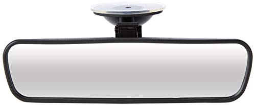 Simply DISM01 Adjustable Car Interior Suction Cup Dipping Rear View Mirror, Weiß