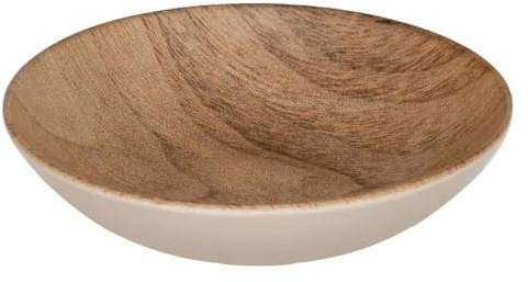 Secret de Gourmet - Lot de 6 Assiettes Creuses Mood 22cm Marron