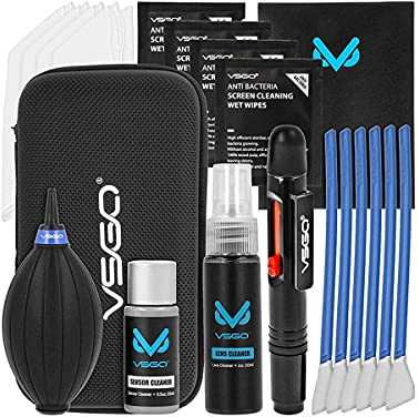 VSGO - Kit de Limpieza de Lentes y Sensor portátil