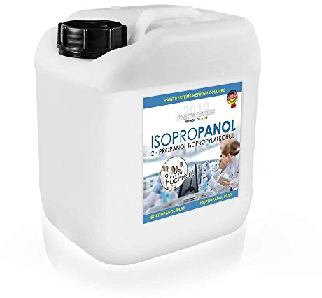 10 Liter Reinigungsalkohol Isopropanol 2-Propanol Isopropylalkohol 99,9% (10x1L)
