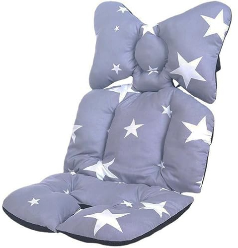 Cuscino per passeggino per seggiolone Cuscino per seggiolone Cuscino Fodera per cuscino per testa per bambino Supporto per seggiolino auto Fodera