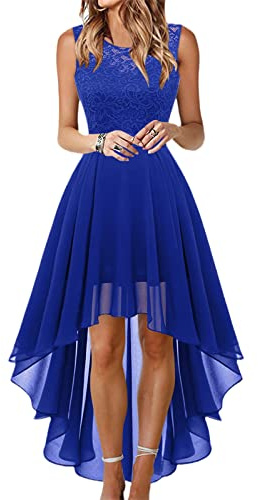 EGSDMNVSQ Vestiti da Cerimonia da Donna Alta Elasticità Scollo a V Lunga Vestito da Cocktail da Sera Elegante Vestito da Damigella Linea ad A Orlo Asimmetrico Abiti