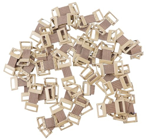 LNQ LUNIQI 50 Stücke Elastische Bandage Clips Verbandklammern Stretchbandageclip Stretch Metallklammern für Verschiedene Arten Bandagen